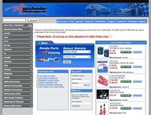 Tablet Screenshot of manchestermotorsports.com